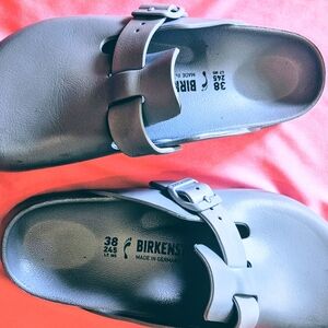 Birkenstock Slate Gray Clogs